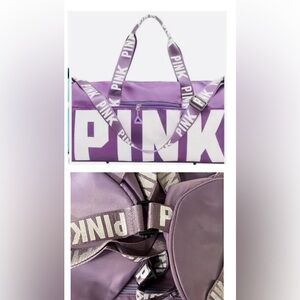 PINK Victoria's Secret Lavender Travel Bag